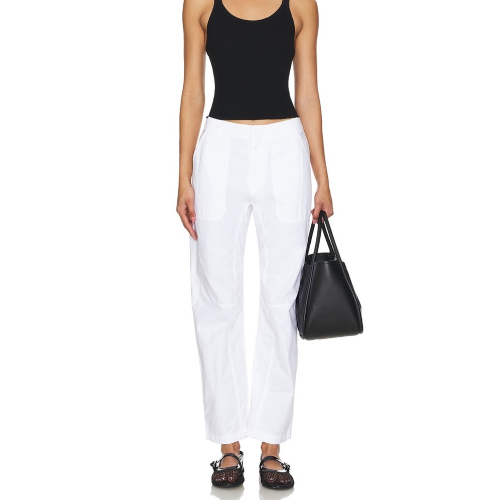 Rag & Bone White Cropped Pants